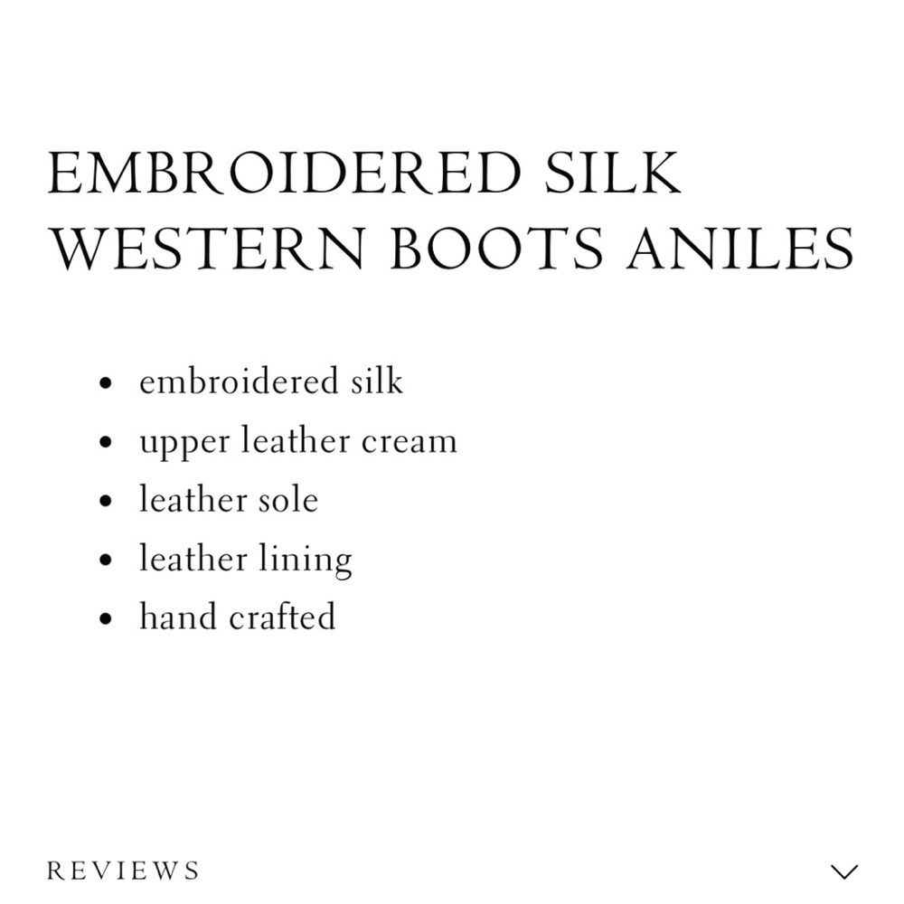 Anthropologie Momo New York Embroidered Silk Western Boots Aniles Size 39/9 New — image 4 of 8